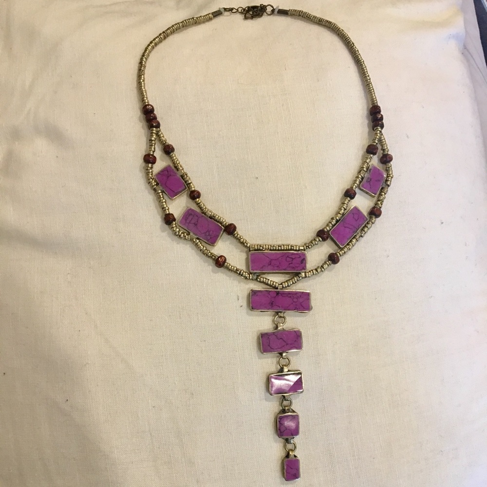 Child of Wild Gold Stone Necklace